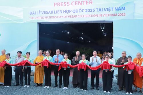 Khai trương Trung tâm báo chí phục vụ Đại lễ Vesak Liên Hiệp Quốc 2025