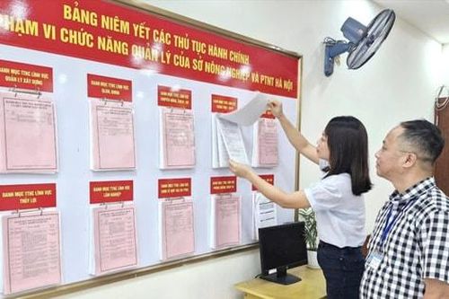 Hà Nội: Áp dụng 'làn xanh' giải quyết 2 danh mục thủ tục hành chính lĩnh vực thủy lợi