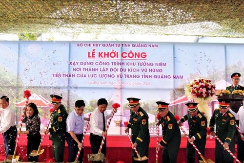 Quảng Nam: 9 tỷ đồng xây Khu di tích lịch sử nơi thành lập Đội Du Kích Vũ Hùng