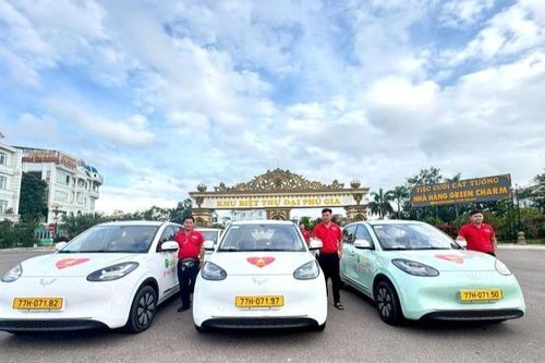 Hiệu quả từ mô hình taxi mini điện ở khu vực miền trung