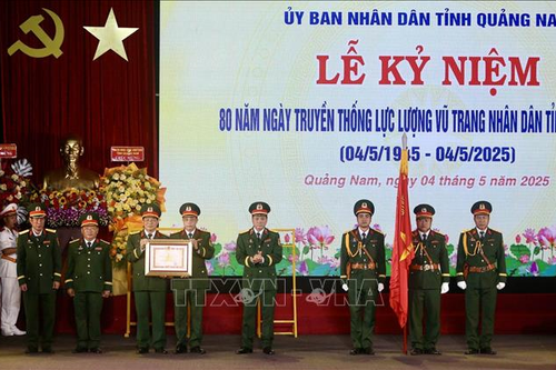 Lực lượng vũ trang tỉnh Quảng Nam tiếp tục phát huy truyền thống đáp ứng nhiệm vụ mới
