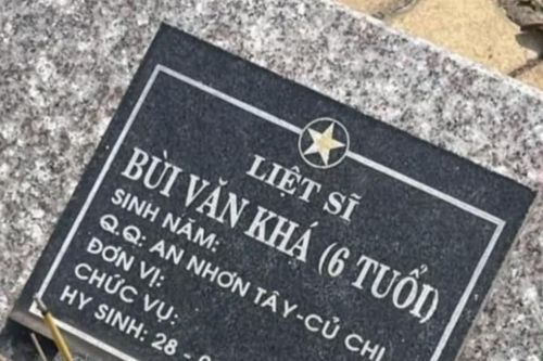 Bộ Nội vụ lên tiếng về thông tin 'liệt sĩ 6 tuổi'