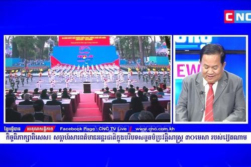 'Chân lý lịch sử 30/4' qua lăng kính kênh truyền hình CNC của Campuchia