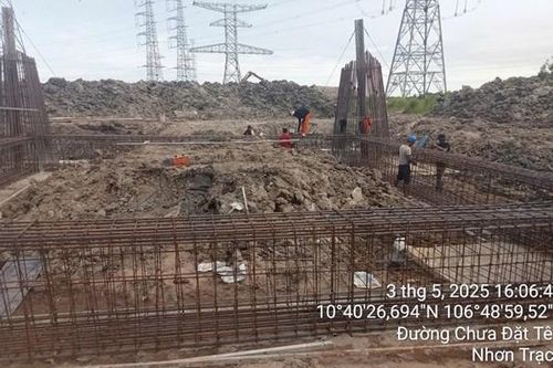 Thi công xuyên lễ để đưa dự án đường dây 220kV Nhà máy điện Nhơn Trạch 3 - rẽ Mỹ Xuân - Cát Lái về đích trong tháng 6