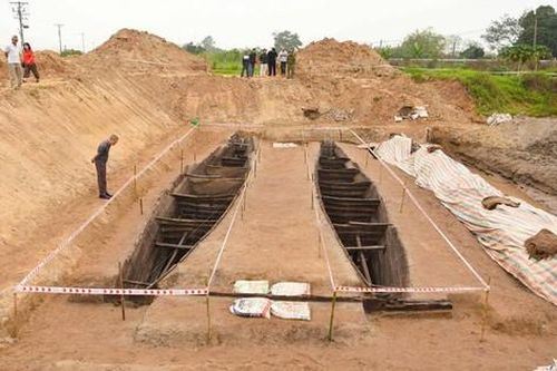 Bắc Ninh đề xuất bảo tồn tại chỗ 2 chiếc thuyền cổ