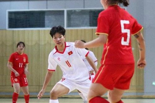 Tuyển futsal nữ Việt Nam sẽ rút kinh nghiệm sau trận thua đội tuyển Trung Quốc