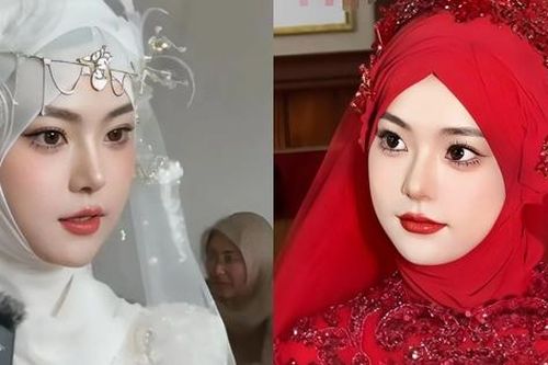 Cô dâu bị nghi là AI vì 'đẹp như tranh'
