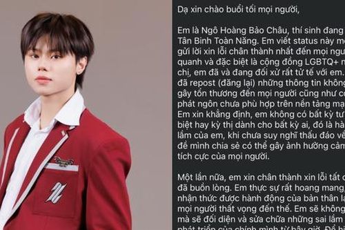 Tân Binh Toàn Năng: Bảo Châu xin lỗi sau ồn ào 'kỳ thị cộng đồng LGBTQ+'