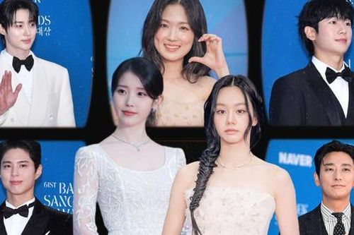 Thảm đỏ Baeksang 2025: Hyeri xinh như công chúa, IU tái hiện váy cưới trong phim
