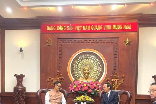 Bí thư Thành ủy TP Hồ Chí Minh tiếp đoàn công tác Ấn Độ