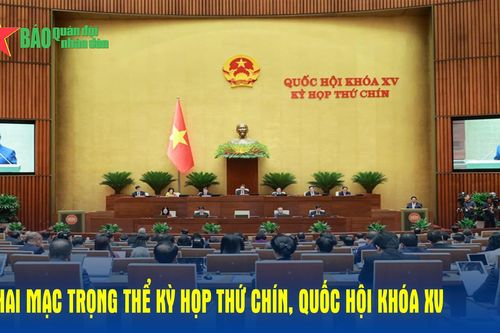 Khai mạc trọng thể Kỳ họp thứ chín, Quốc hội khóa XV