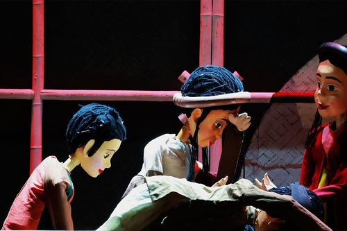 'Hồn Trương Ba, da hàng thịt' phiên bản múa rối kết hợp với hip hop, xẩm và rap