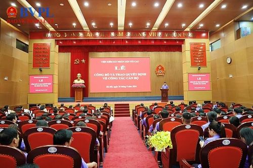 VKSND tối cao hướng dẫn chính sách, chế độ đối với công chức, viên chức, người lao động khi sắp xếp tổ chức bộ máy