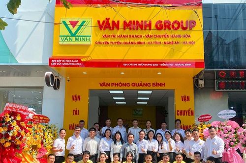 Công ty Văn Minh khai trương tuyến mới Quảng Bình - Hà Nội