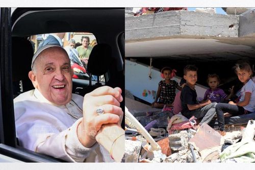 Vai trò mới của chuyên xa Giáo hoàng Francis tại Gaza