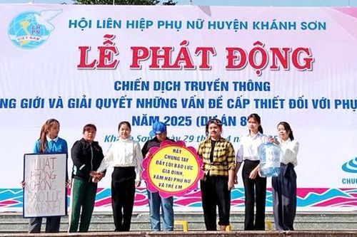 Khánh Hòa: Phát động Chiến dịch truyền thông vì bình đẳng giới năm 2025