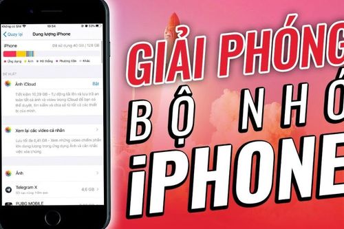 Mẹo giải phóng bộ nhớ đầy của iPhone