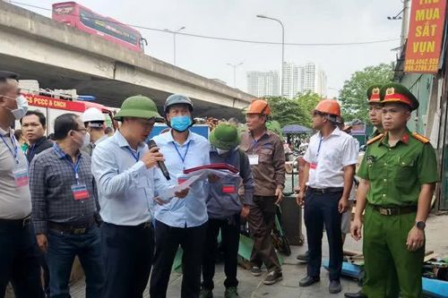 Quận Hoàng Mai cưỡng chế thu hồi đất thực hiện Dự án Khu đô thị mới Đại Kim