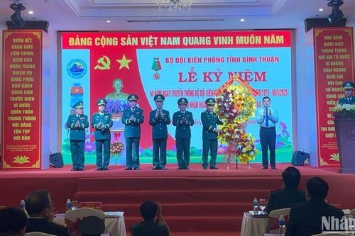 Bộ đội Biên phòng Bình Thuận đón nhận Huân chương Bảo vệ Tổ quốc hạng Ba