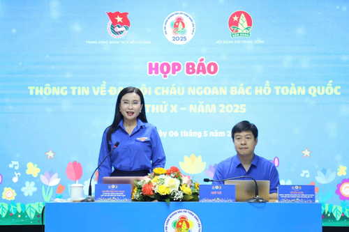 Đại hội Cháu ngoan Bác Hồ toàn quốc lần thứ X diễn ra từ ngày 13 đến 15-5