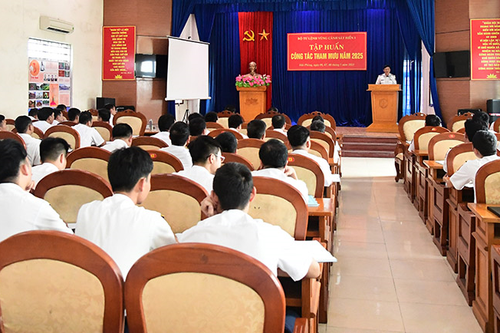 Bộ tư lệnh Vùng Cảnh sát biển 1 tập huấn công tác tham mưu năm 2025