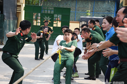 Giao lưu thể thao chào mừng Ngày truyền thống Văn phòng Tổng cục Chính trị, Cục Tổ chức và Cục Tuyên huấn