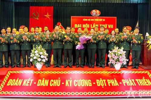 Đảng bộ Kho Tổng hợp 80 tổ chức thành công Đại hội lần thứ VII