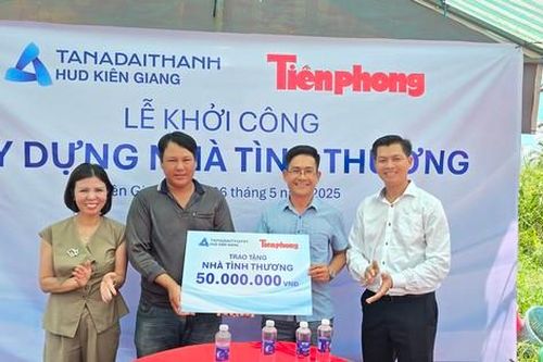 Khởi công nhà Đại đoàn kết cho hộ khó khăn tại Kiên Giang