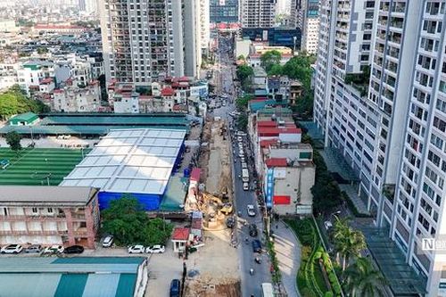 Hà Nội: Ì ạch thi công tuyến đường Nguyễn Tuân trị giá gần 400 tỷ đồng