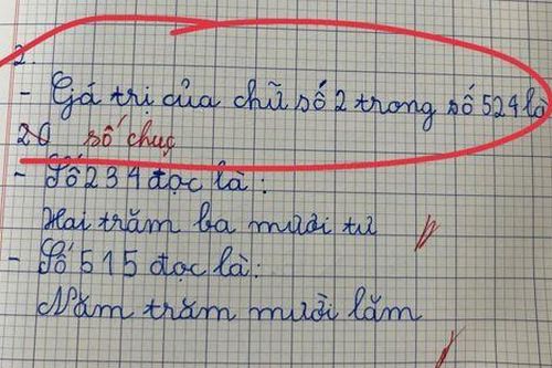 Bài toán tiểu học gây xôn xao: Đáp án tưởng đúng lại bị cô giáo gạch sai