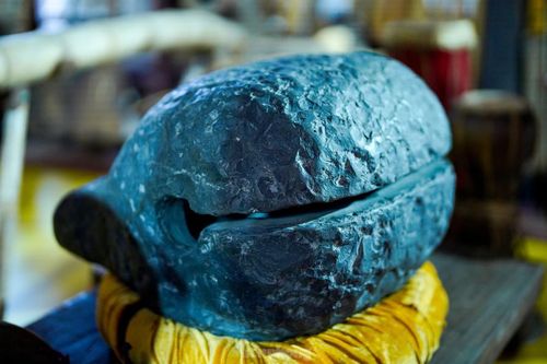 Bộ chuông mõ độc lạ ở triển lãm Phật giáo Vesak 2025