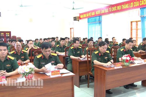 Bộ CHQS tỉnh khai giảng lớp đào tạo sĩ quan dự bị binh chủng hợp thành năm 2025