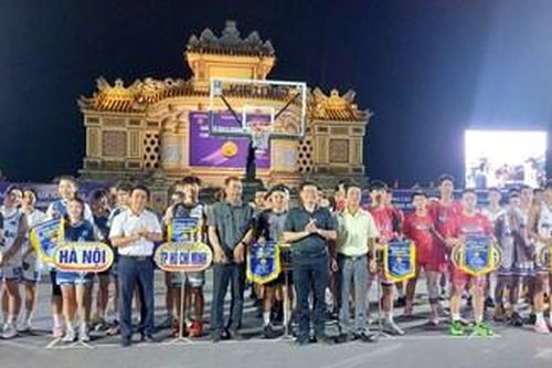 Giải vô địch bóng rổ 3x3 U20 & U23 Quốc gia 2025 khởi tranh tại Huế