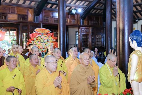 Bình Thuận: Ban Trị sự GHPGVN H.Hàm Thuận Bắc tổ chức Đại lễ Phật đản Phật lịch 2569