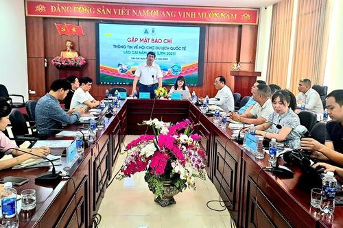 Hội chợ Du lịch quốc tế Lào Cai diễn ra từ ngày 5-8/6/2025