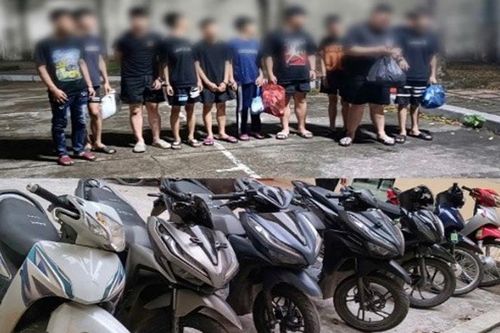 Bắt nhóm đối tượng mang hung khí gây rối, tấn công người đi đường