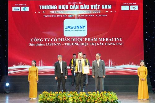 Dầu gội trị gàu Jasunny nhận giải Thương hiệu dẫn đầu Việt Nam 2025
