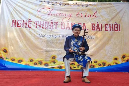 Đưa nghệ thuật bài chòi đến gần với học sinh