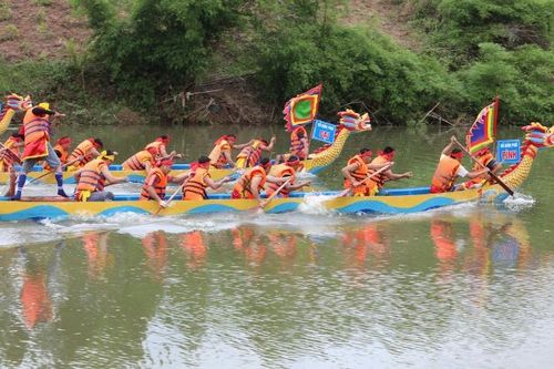 Lễ hội bơi chải An Châu được công nhận là Di sản Văn hóa phi vật thể cấp Quốc gia