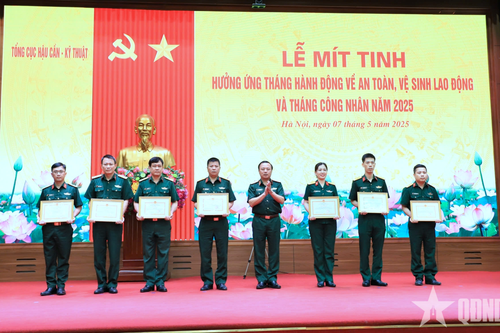 Tổng cục Hậu cần-Kỹ thuật hưởng ứng Tháng hành động về an toàn, vệ sinh lao động