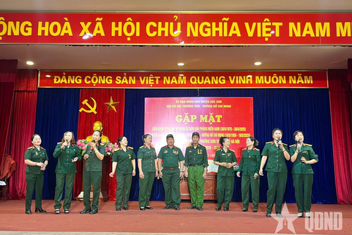Gặp mặt truyền thống Hội Bộ đội Trường Sơn - Đường Hồ Chí Minh huyện Sóc Sơn