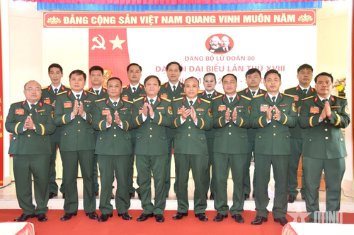 Đại hội đại biểu Đảng bộ Lữ đoàn Thông tin 80 nhiệm kỳ 2025-2030