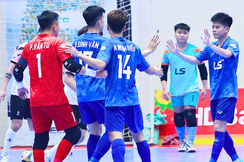 Giải futsal HDBank vô địch quốc gia 2025: Thái Sơn Bắc thắng kịch tính