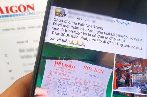 Bè nổi mở 'chui' ở Nha Trang bị phạt hơn 20 triệu đồng