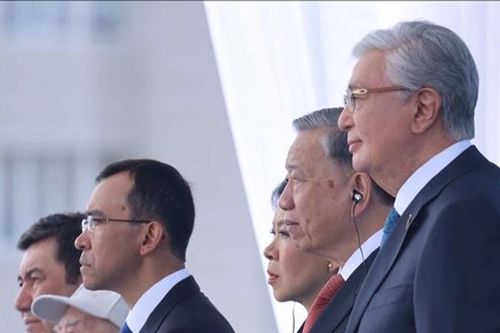 Tổng Bí thư Tô Lâm dự lễ duyệt binh kỷ niệm 80 năm Chiến thắng phát xít tại Kazakhstan