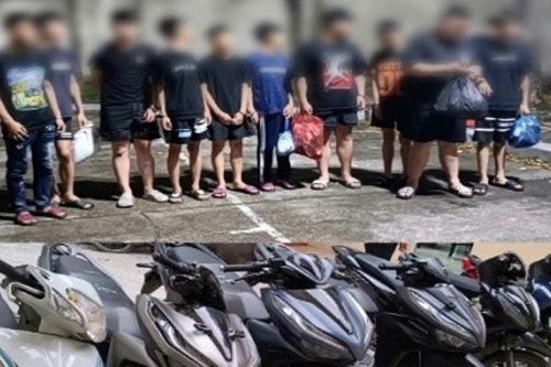 Bắt nhóm đối tượng mang hung khí tấn công người đi đường để khoe chiến tích