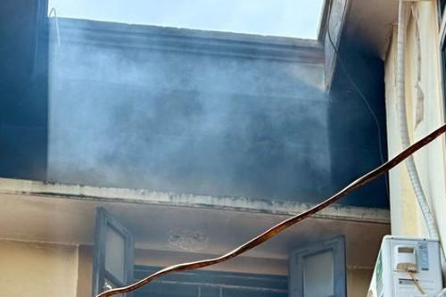 Phòng thực hành thí nghiệm trường chuyên bốc cháy, sơ tán nhiều học sinh