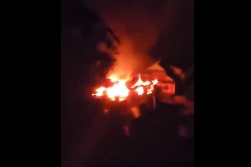 Video mục tiêu ở Kashmir chìm trong biển lửa sau đòn không kích của Ấn Độ