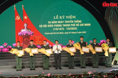 Kỷ niệm 50 năm Ngày truyền thống Bộ đội Biên phòng TP Hồ Chí Minh
