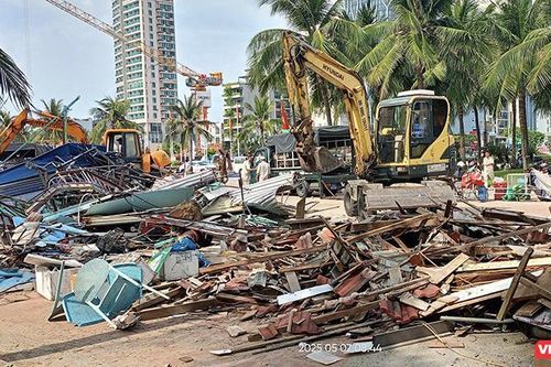 Đối thoại không thành, Đà Nẵng mạnh tay cưỡng chế các ki-ốt ven biển du lịch